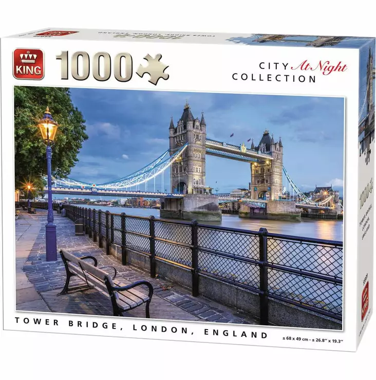 1000 palan palapeli lontoo tower bridge king palapelit puzzle - Palapelit - 8710125559391 - 1