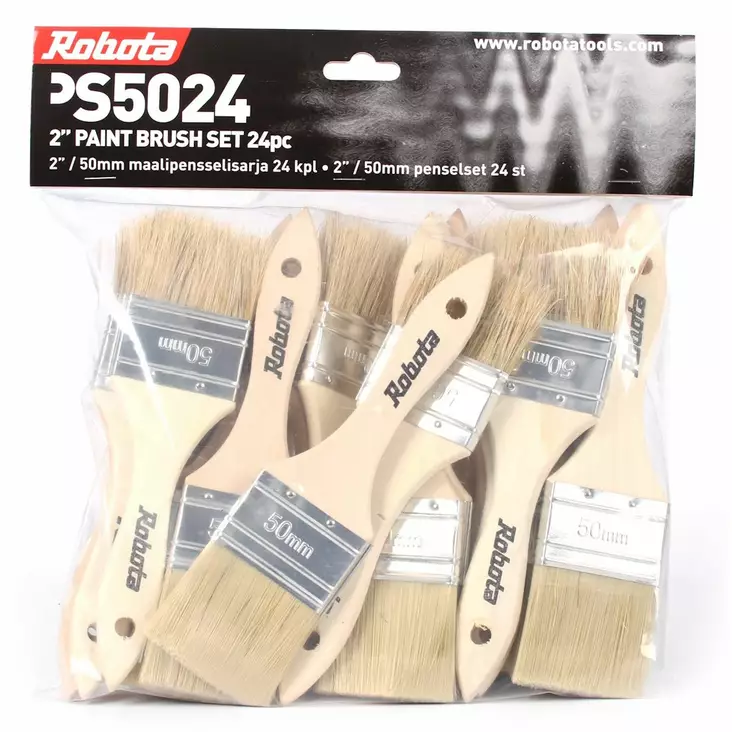 robota pensselisarja 24kpl 50mm - Pensselisarjat - 6438212110011 - 1