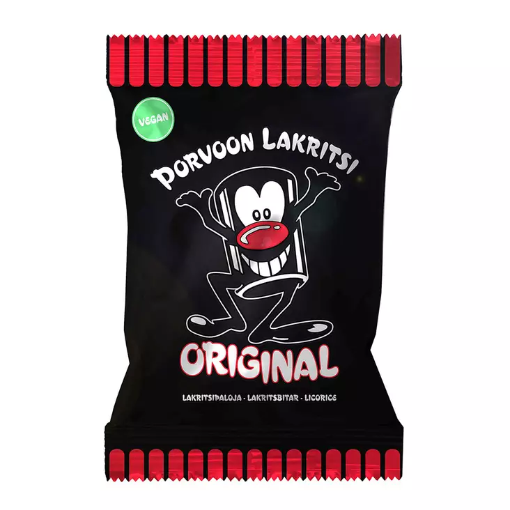 PORVOON LAKRITSI ORIGINAL 250G - Makeiset ja naposteltavat - 6419161200251 - 1