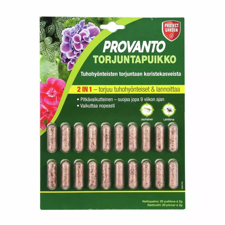Provanto Torjuntapuikko 20x2g - Hyönteismyrkyt ja torjunta-aineet - 3664715028321 - 1