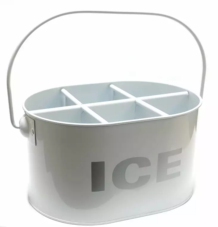 PULLOKORI METALLI ICE 6:lle pullolle - Koriste-esineet - 6416096272551 - 1