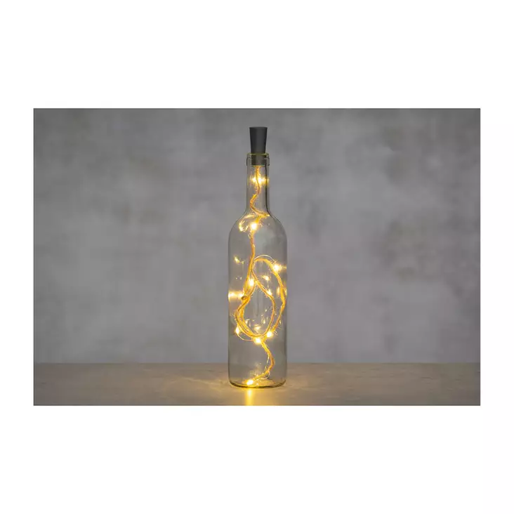 Pullovalo juutti 10 LED - Valosarjat paristokäyttöiset - 6412165108141 - 1