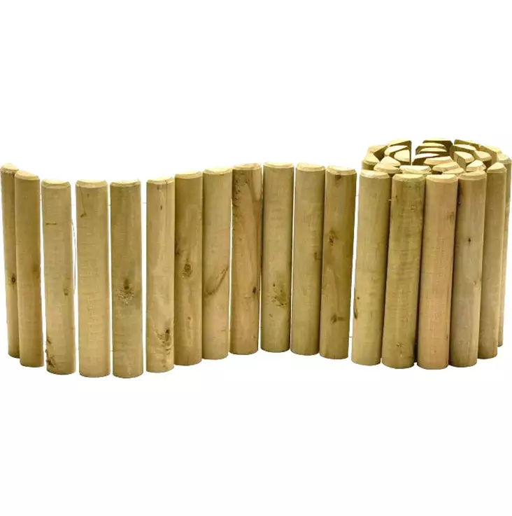 PUUREUNANAUHA RUSKEA 5X20X200 - Nurmikonreunukset - 6416556103791 - 1