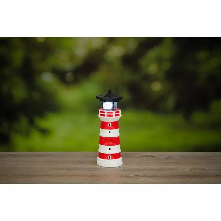 Puutarhapatsas Majakka solar valolla 27,5cm - Pihapatsaat ja veistokset - 6410416452821 - 1