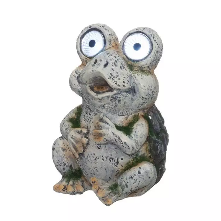 Puutarhapatsas Sammakko valolla - Pihapatsaat ja veistokset - 6410416453361 - 1