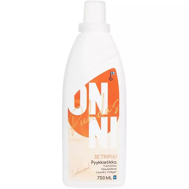 Pyykkietikka Onni 750 ml setripuu - Huuhteluaineet ja pyykkietikat - 6419642334901 - 1