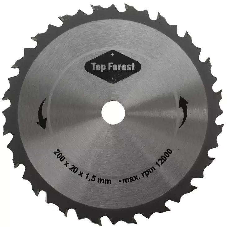 Raivaussahan kovapalaterä 200x20x1,5mm - Sahanterät - 6430074694821 - 1