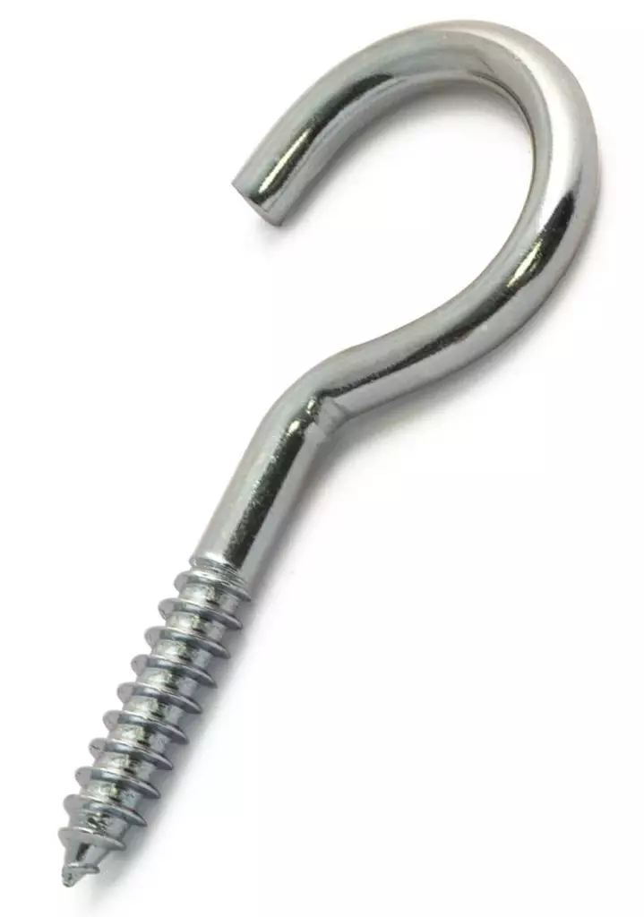 RIPUSTUSKOUKKU 8x90mm Sinkitty teräs 5350 HABO - Koukut, naulakot ja telineet - 7317900048821 - 1