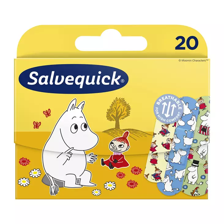 SALVEQUICK MUUMI LASTENLAASTARI - Laastarit ja ensiapu - 7310615165241 - 1