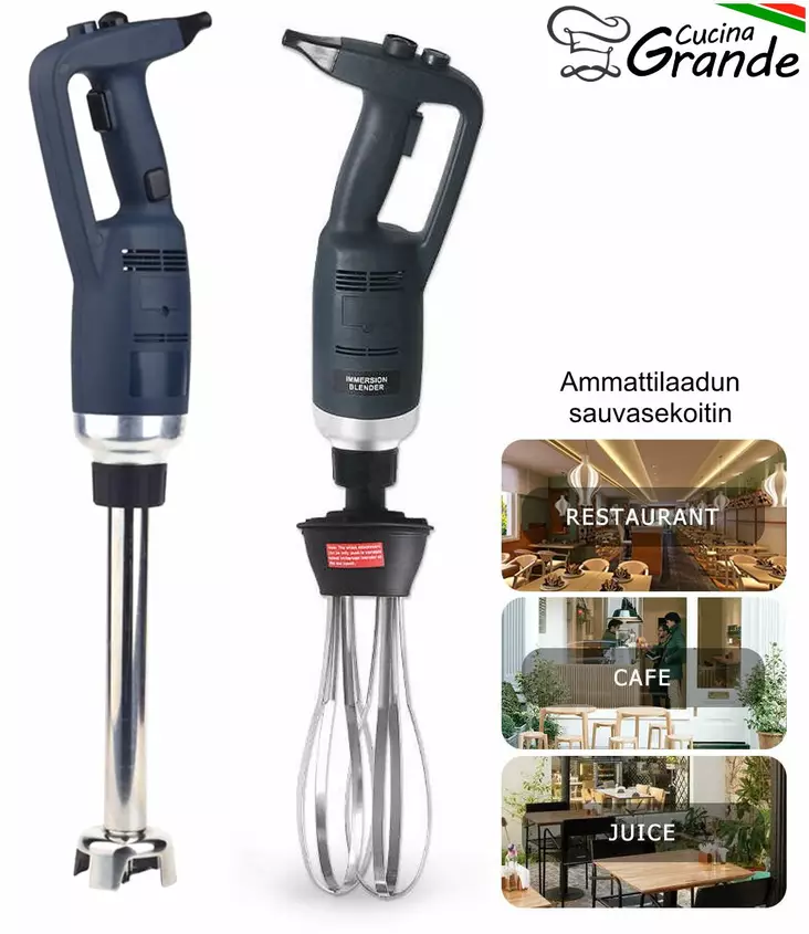 SAUVASEKOITIN 350W IB350CV Ammattikeittiön sauvasekoitin - Yleiskoneet ja sekoittimet - 6438417028791 - 1