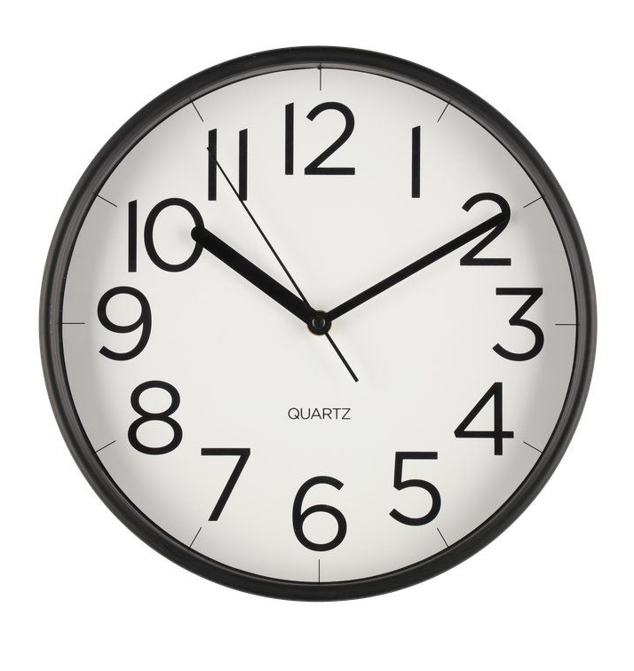 musta sein=C3=A4kello 30cm - Kellot - 6410416275161 - 1