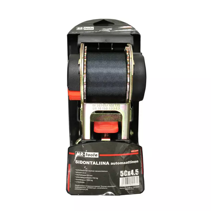 Kuormansidontaliina 50mmx4,5m automaatti - Kuormansidontaliinat - 6430074691431 - 1