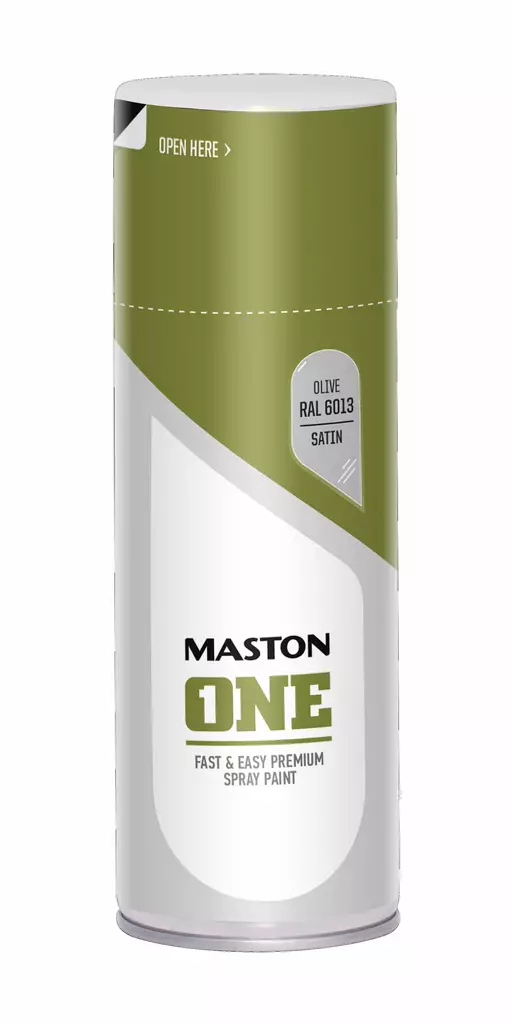 MASTON ONE OLIIVI 6013 400ML - Spraymaalit - 6412490023041 - 1