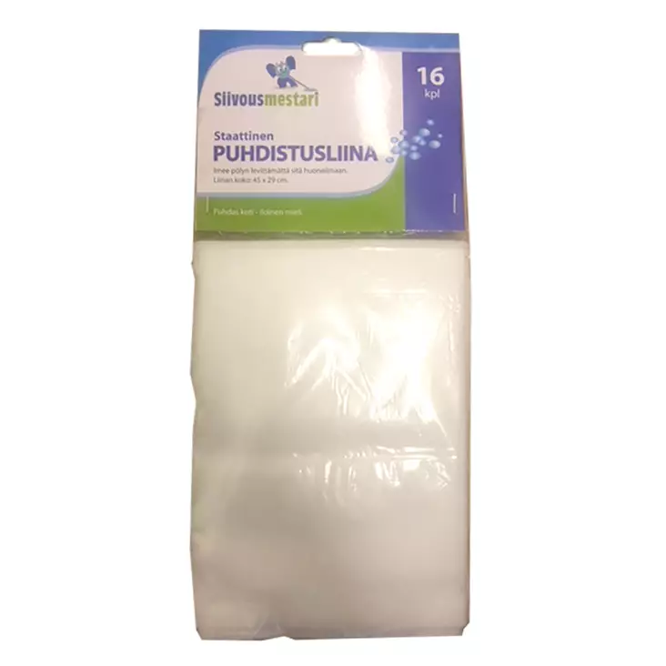 STAATTINEN LIINA 16KPL SIIVOUSMESTARI  - Siivousliinat ja rätit - 6438159084451 - 1