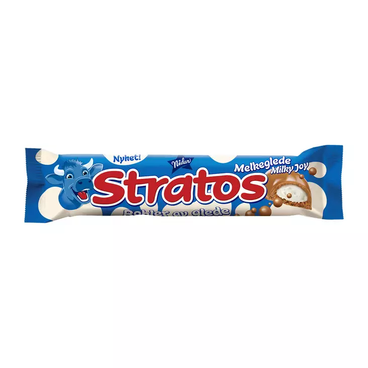 Stratos Suklaapatukka 35g Milky Joy - Suklaat - 7037710021431 - 1