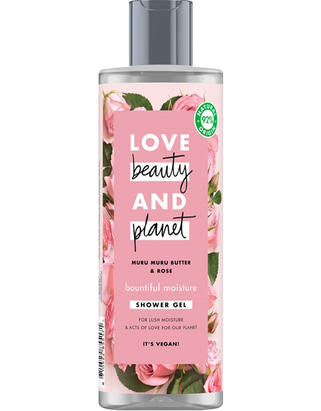 Suihkusaippua 400ml Beauty&Planet Moisture - Suihkusaippuat ja suihkugeelit - 8710522855171 - 1