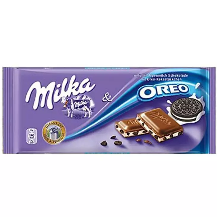 Suklaalevy Milka Oreo 100g - Suklaat - 7622210953681 - 1