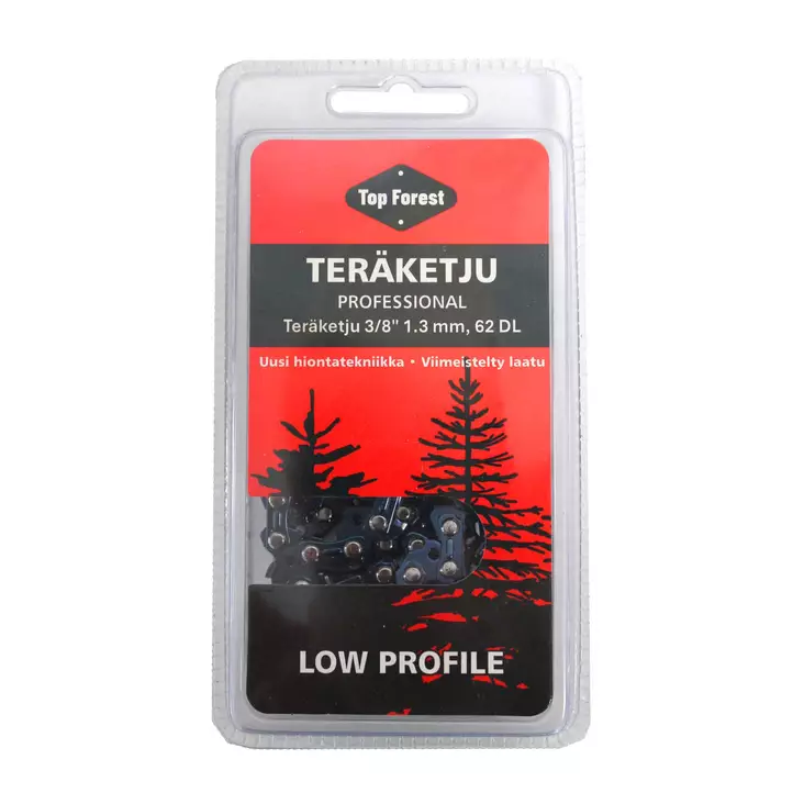 Teräketju 3/8" 1.3mm 62 lenkkiä - Moottorisahan teräketjut ja laipat - 6430074697051 - 1