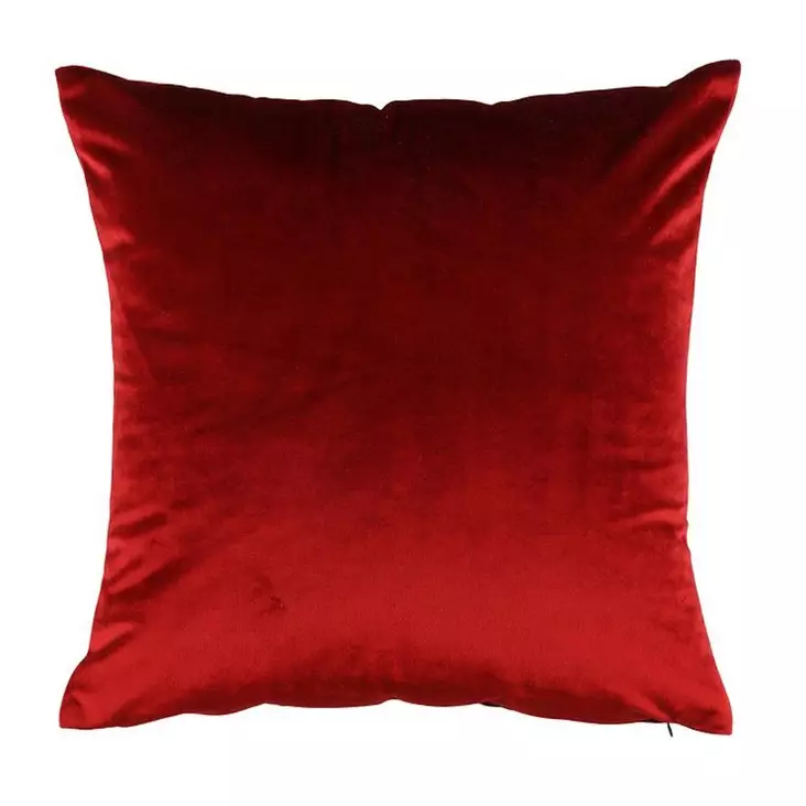 Tyynynpäällinen Velvet 45x45cm viininpunainen - Sisustustyynyt ja tyynynpälliset - 6410416092171 - 1