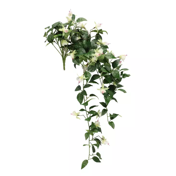 Verenpisara kimppu riippuva 80 cm valkoi - Tekokasvit ja muovikukat - 6410416439631 - 1