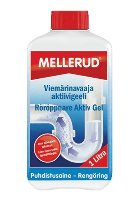 VIEMÄRINAVAAJA 1L AKTIIVIGEELI Mellerud - Viemärin avaus ja puhdistus - 4004666009151 - 1