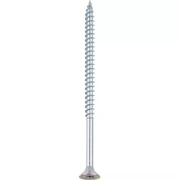 Yleisruuvi kirkas 5x90 mm 100kpl - Ruuvit - 6438168114781 - 1