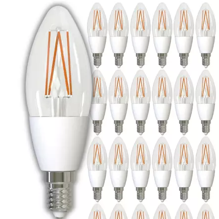 Älylamppu C35 E14 48kpl/pkt 400lm Airam SmartHome - Lamput E14 kanta - 6435200279132 - 1