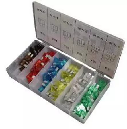 Autosulakesarja 120kpl - Sulakkeet ja sulakerasiat - 6438168088112 - 1