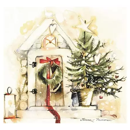 Havi lautasliina 24cm - Kahviliinat 24x24 - 6411633327022 - 1