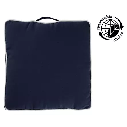 Istuintyyny tummansininen 40 x 40 x 5cm 4Living Seaside - Istuintyynyt ja pehmusteet - 6410416033402 - 1