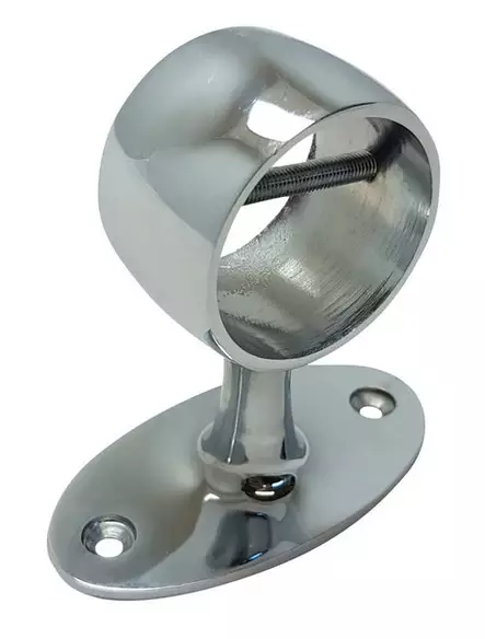 KAIDEKÖYSI VÄLIKAPPALE 35MM KROMI - Kaideköydet ja kiinnikkeet - 6430045428332 - 1