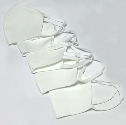 KANGASMASKI 5KPL VALKOINEN - Työsuojaimet - 6438426024272 - 2