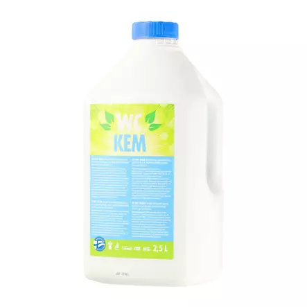 Kemiallisen WC:n Tehoaine tiiviste 2,5L - Caravan siivoustarvikkeet ja kemikaalit - 6410412608192 - 2