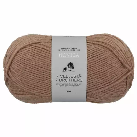 Novita 7 veljest=C3=A4 s=C3=A4rkk=C3=A4 618 - Sukkalangat - 6412618201382 - 1