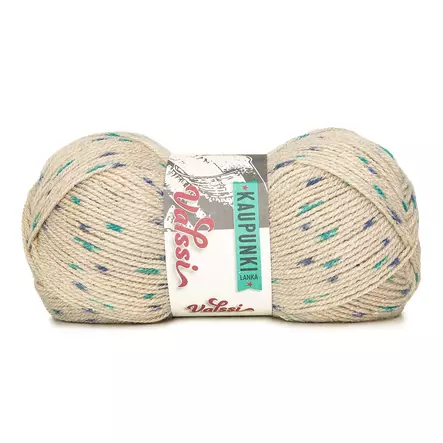 LANKA VALSSI 5796 NUTRIA/SININEN 100G - Akryylilangat - 6430063332772 - 1