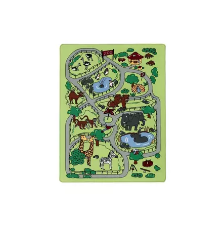 matto zoo el=C3=A4intarha lastenhuoneen matto - Lattiamatot - 6410413154162 - 1