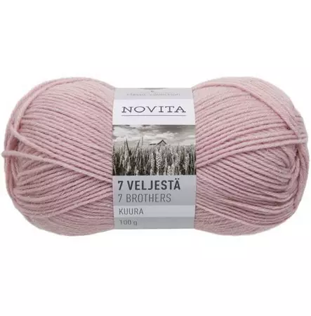 NOVITA KUURA 100G LANKA Useita eri värejä - Sukkalangat - 6412611615032 - 1