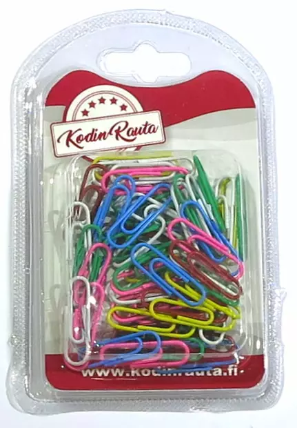 PAPERILIITIN VÄRIKÄS n.100KPL - Yleiset konttoritarvikkeet - 6438417018662 - 1