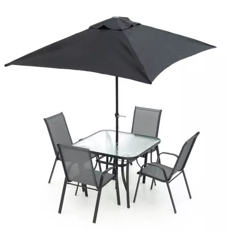 Puutarhakalusto Cannes 6-osainen 4Living - Ulkokalustesetit ja sohvaryhmät - 6410413256552 - 1