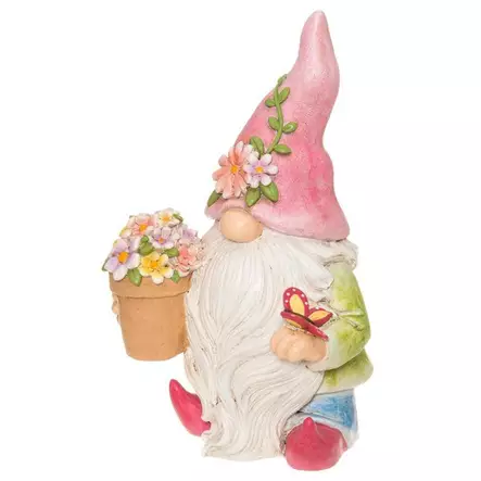 Puutarhatonttu vaaleanpunainen - Puutarhakoristeet - 6410416135052 - 2