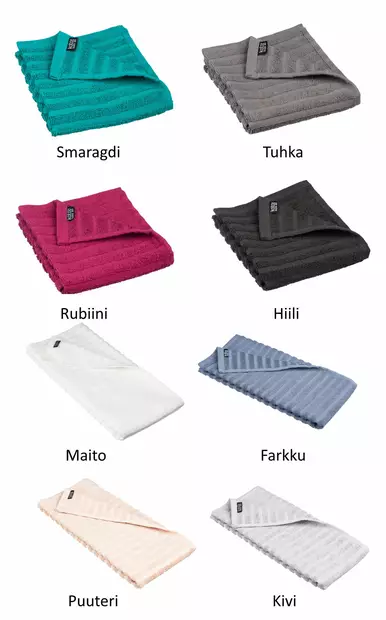 PYYHE 90x150cm Kotoilu Haapa Useita eri värejä - Kylpypyyhkeet ja käsipyyhkeet - 6438014210742 - 2