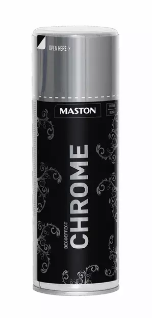 CHROME 400 ML, KORISTEMAALISPRAY - Spraymaalit - 6412498304302 - 1