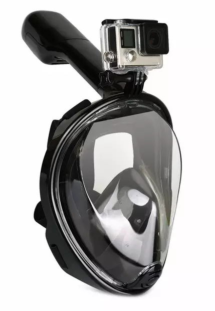 SUKELLUSMASKI 180ast.KAMERAKIINNIKKEELLÄ L-XL KOKO - Vesiurheilu, uimalasit ja räpylät - 6438417014602 - 1