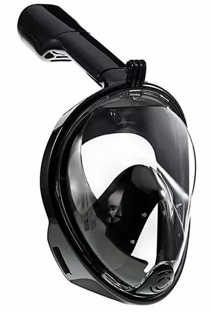 SUKELLUSMASKI 180ast.KAMERAKIINNIKKEELLÄ L-XL KOKO - Vesiurheilu, uimalasit ja räpylät - 6438417014602 - 2