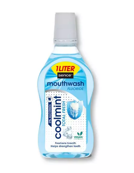 Suuvesi litran j=C3=A4ttipullo Freshmint Sence - Suuvedet - 8720604318852 - 1