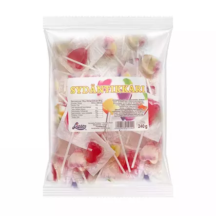 Sydäntikkarilajitelma 240g - Makeiset ja naposteltavat - 5900823019102 - 1