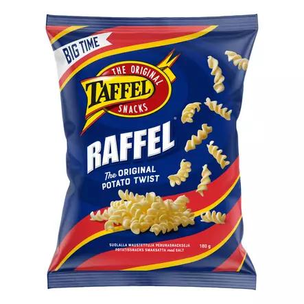 Taffel Raffel 180g - Sipsit ja popcornit - 6410380049782 - 1