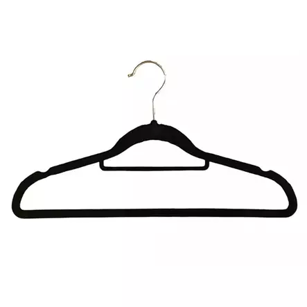 MUOVIHENKARI 10KPL SAMETTIPINTA MUSTA - Henkarit - 6438159058452 - 1