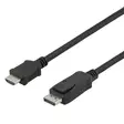 DISPLAYPORT HDMI KAAPELI 2M 4k@30Hz - Audio- ja videokaapelit - 7333048051332 - 1