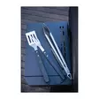 Grillausvälinesarja Basic puukahvalla 3 - Grillausvälinesetit - 6410413158382 - 2